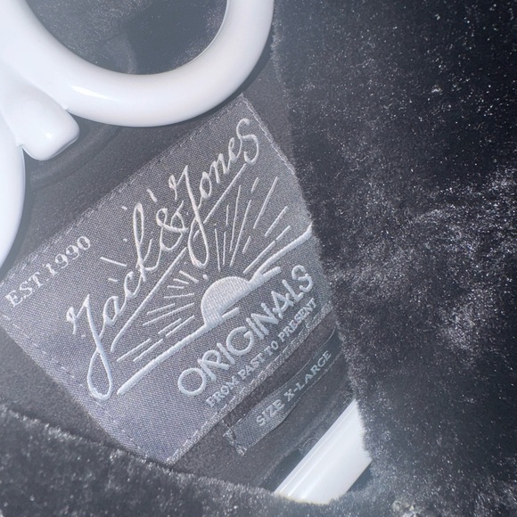 Jack & Jones Shearling Bomber - Picture 2 of 2